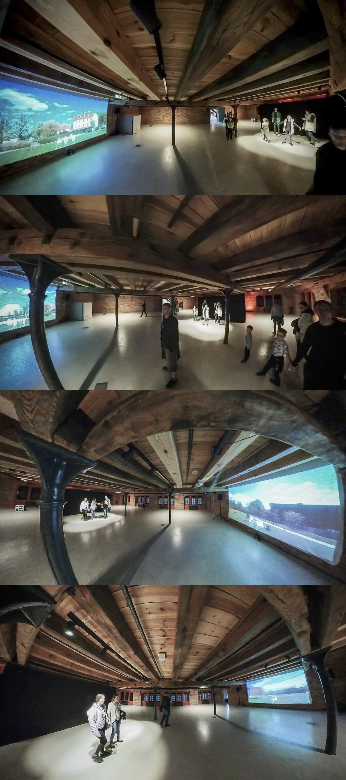 Virtual Mill Island - interactive installation