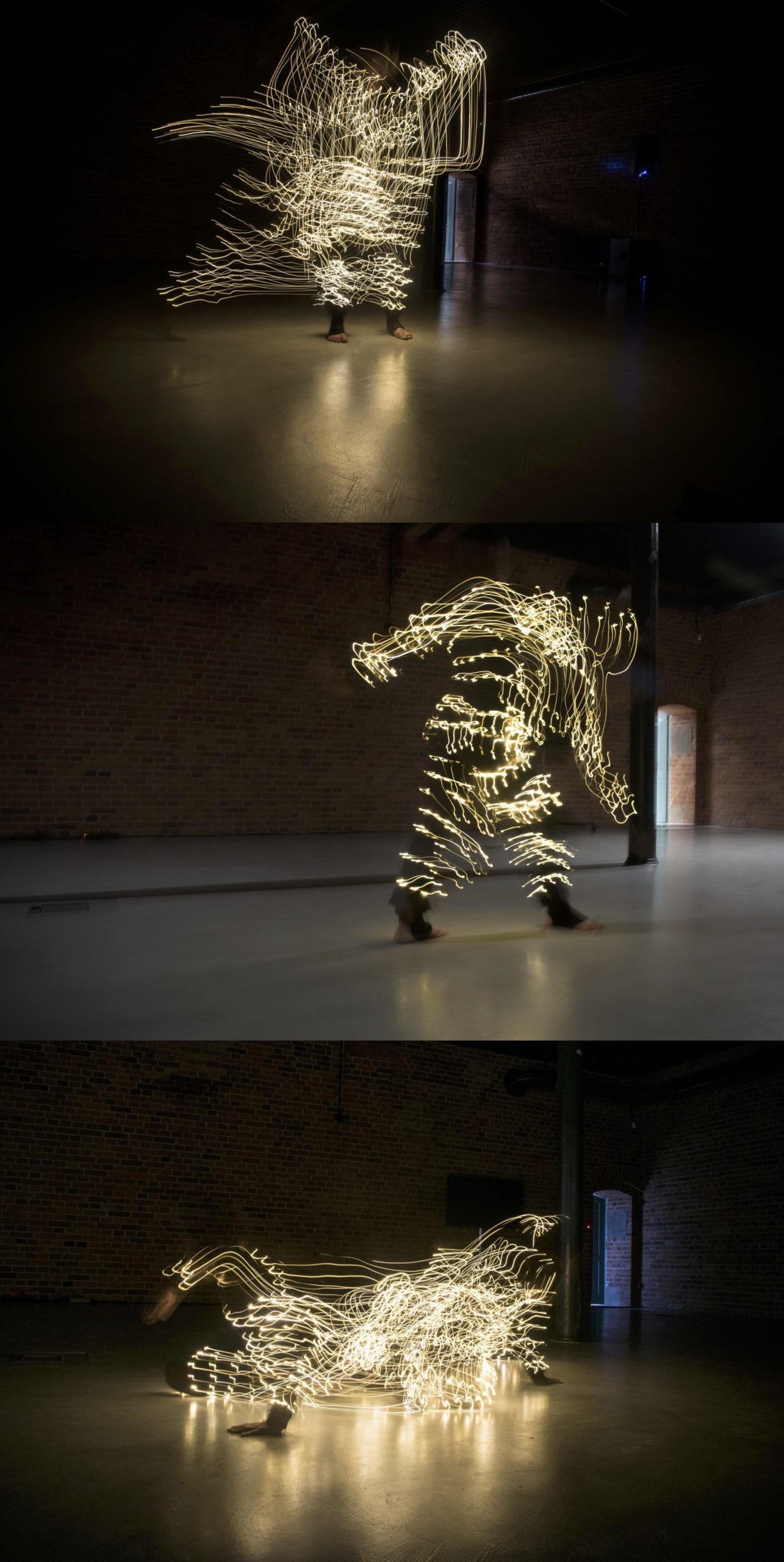 bits&traces - performance-interactive installation