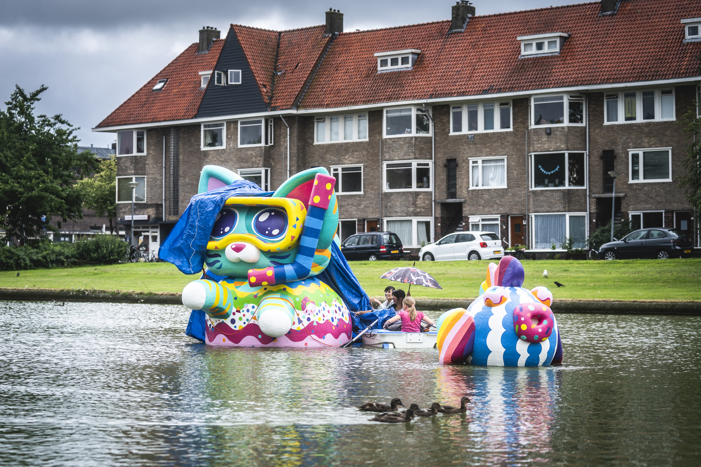 Badkat en Guppy, Groninger Museum, 2021