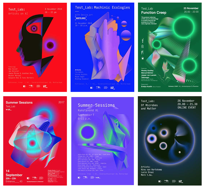 Test Lab visual identities