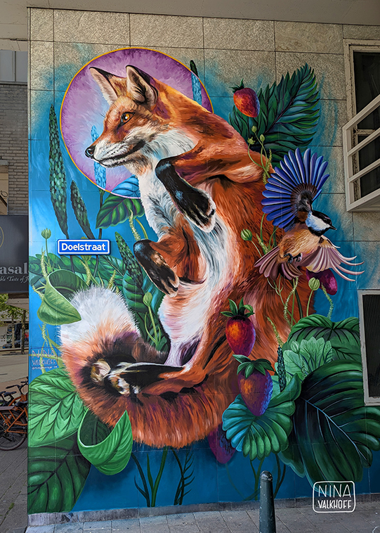 Mural 'Stadsnatuur'