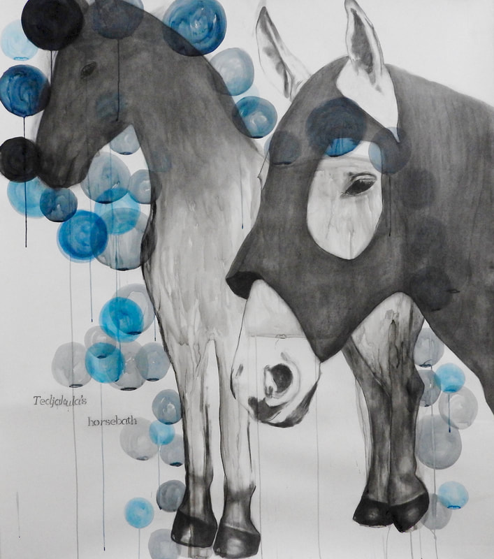 New mythologies, the Covarrubias series; Tedjakula's Horsebath