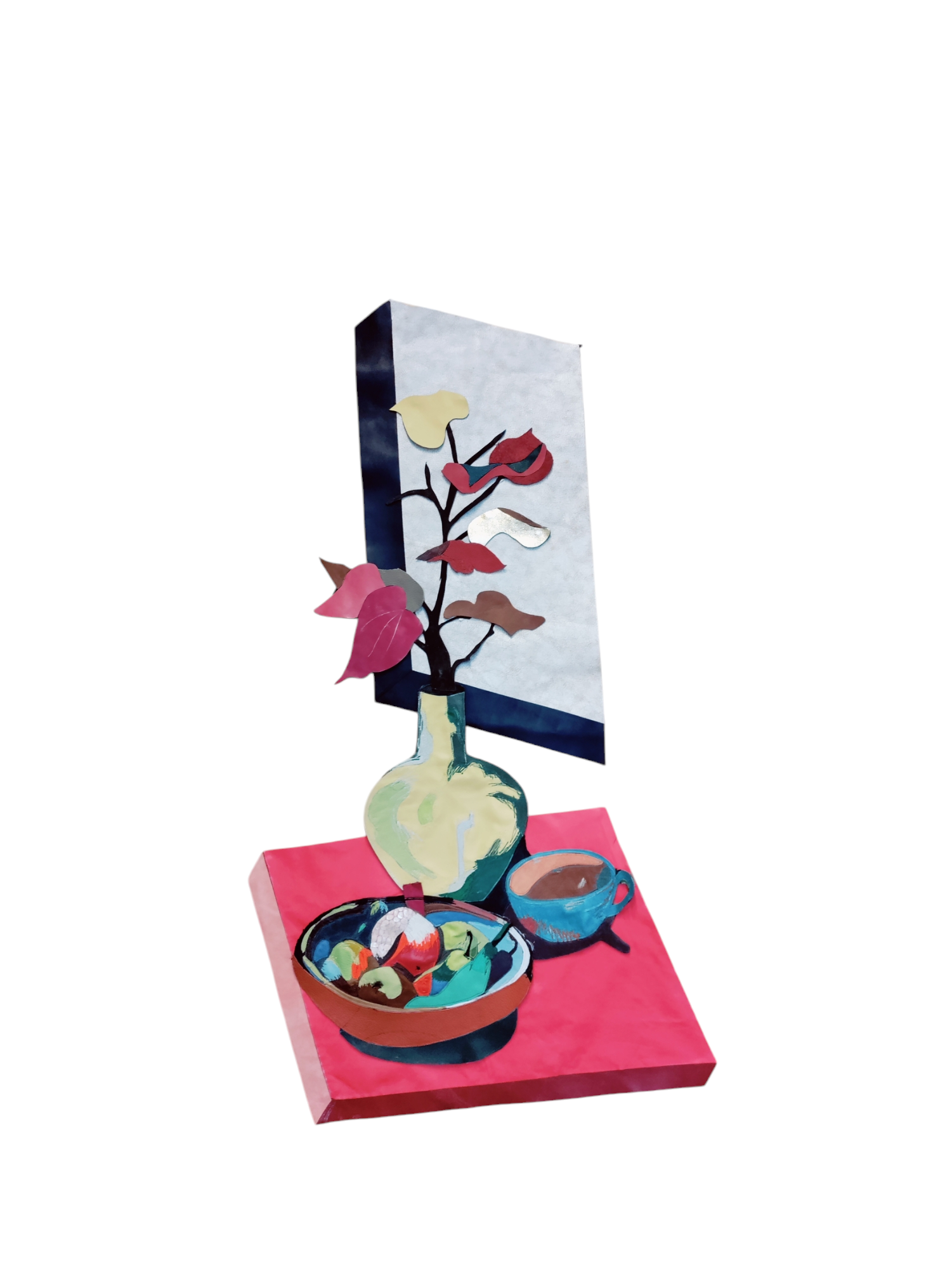 Stilleven met plant