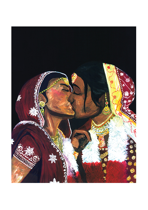 Kissing Brides