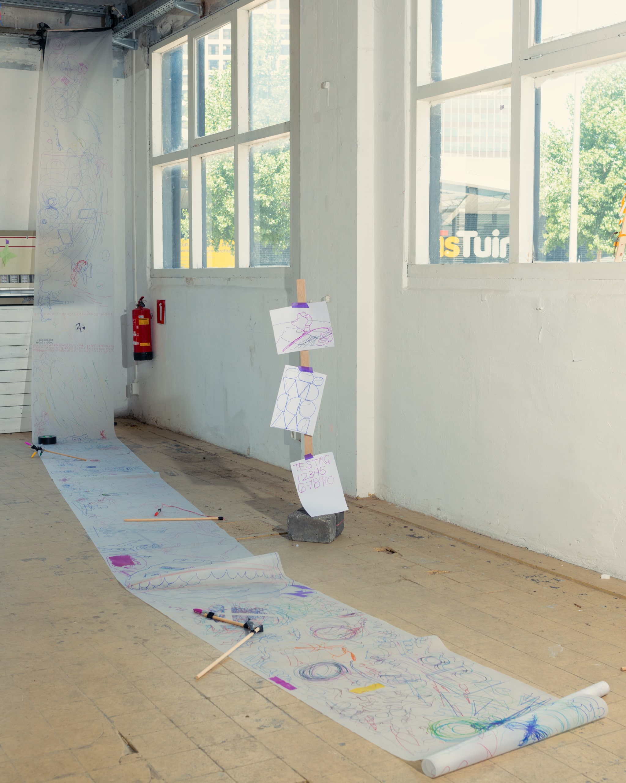 Drawing as Thinking: A Week-long Artistic Extravaganza at BRUTUS