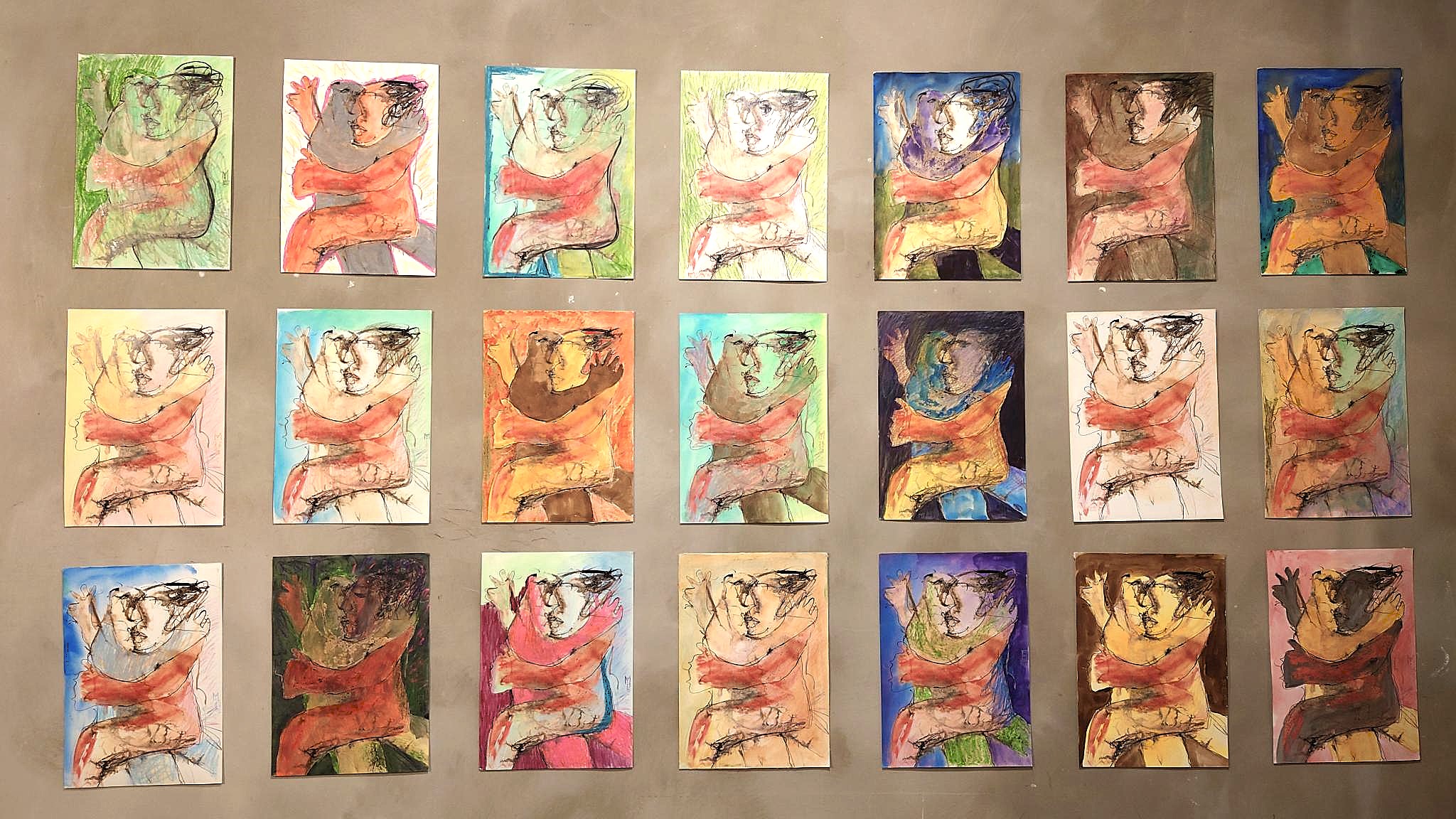 Installatie Te-Amo Atelierweekend Jan van der Ploeghuis