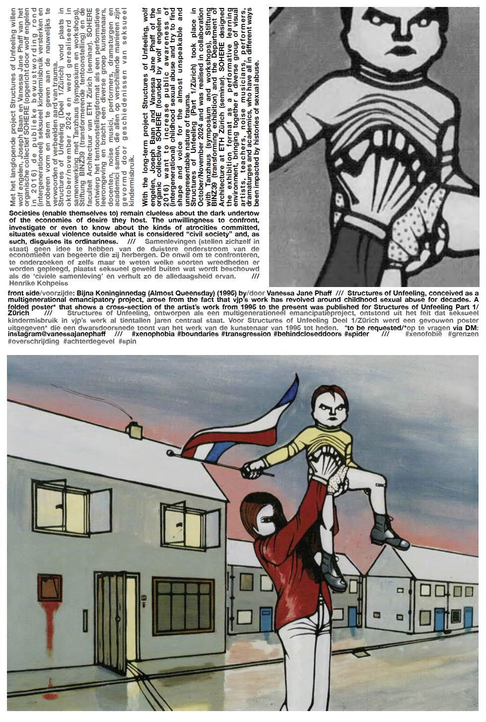 Bijna koninginnedag (1995) included in series of cards around Structures of Unfeeling (SOHERE)