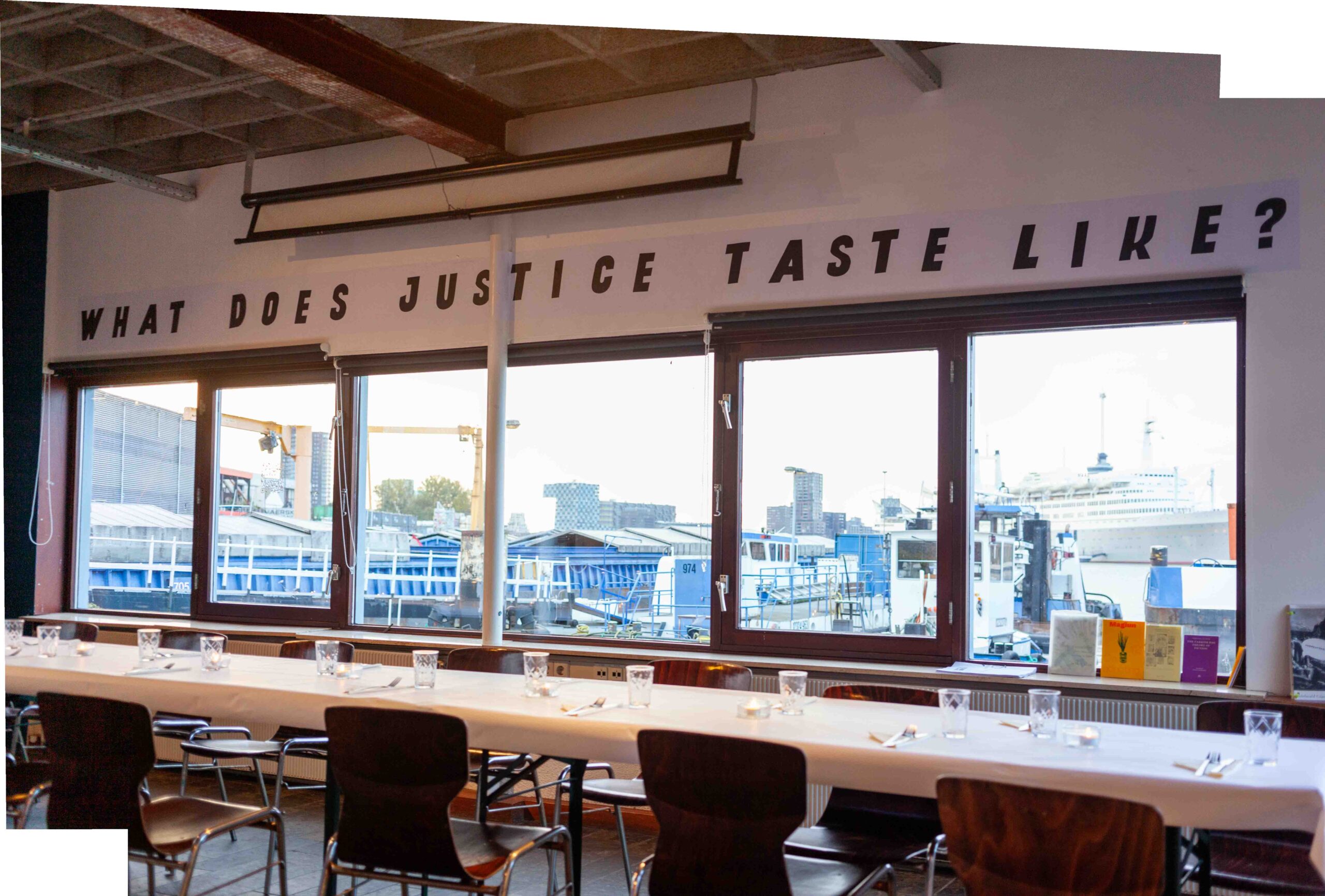 What Does Justice Taste Like? Garage School of Medicine at Paviljoen aan het water