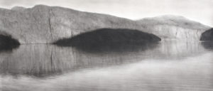 Stretching Universe part 8 Fjord, 2018, 105x240cm, particuliere collectie
