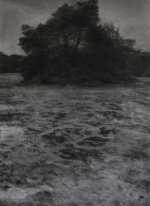 Flooded Land, 2021, 160x117cm, particuliere collectie