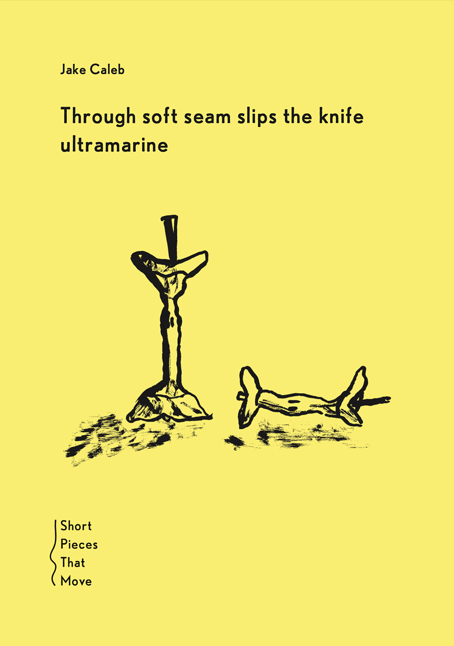 Through soft seam slips the knife ultramarine (2023)