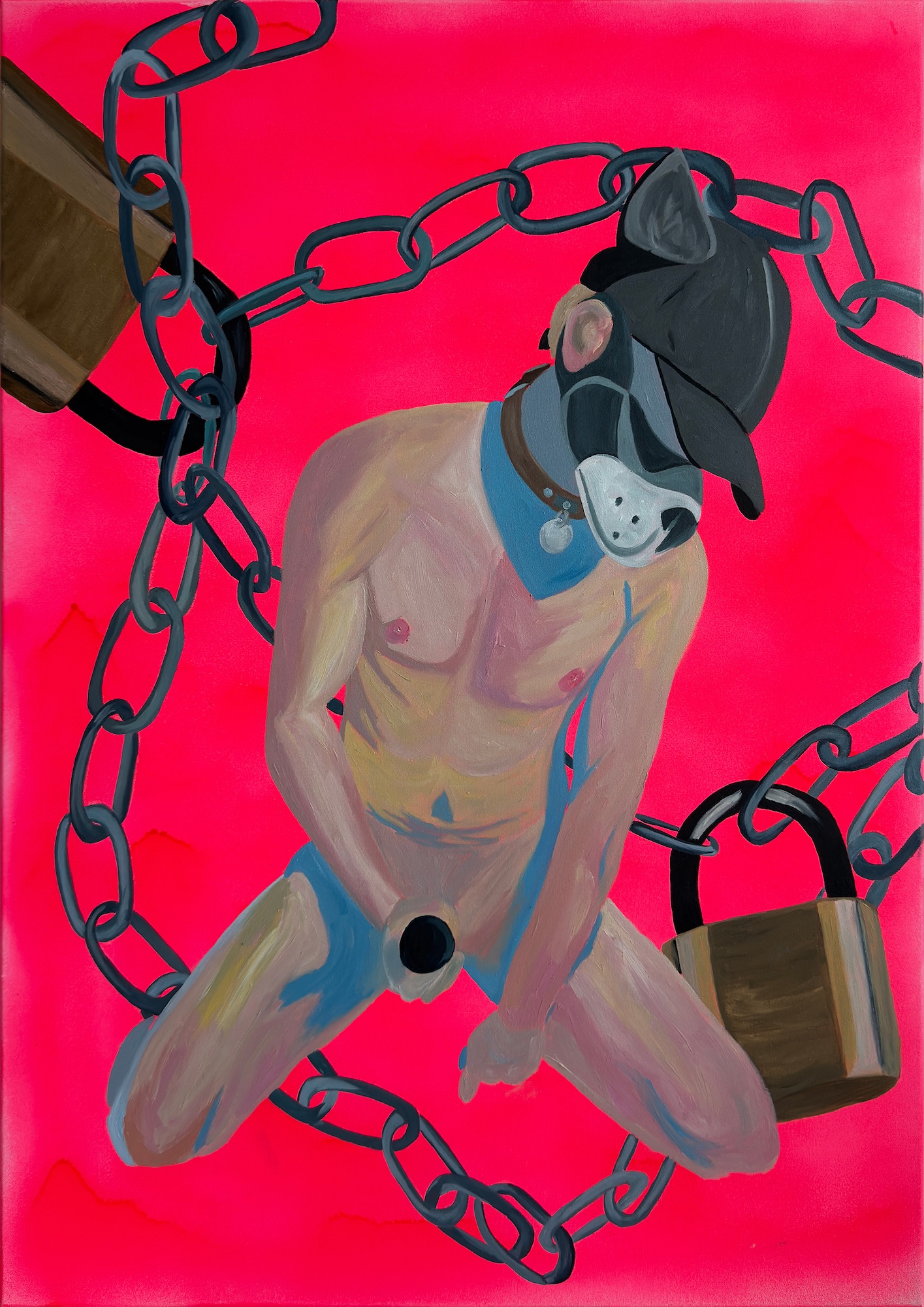 out of my body, into my cage