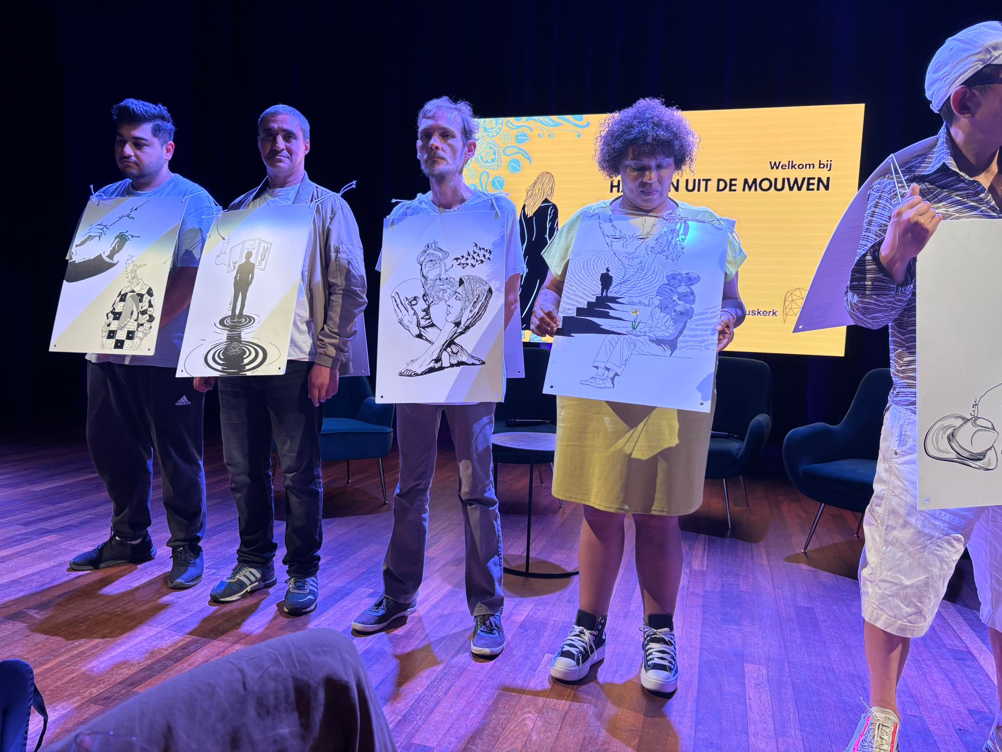Portretten van Hoop: Verhalen van Vluchtelingen zonder Papier in Rotterdam