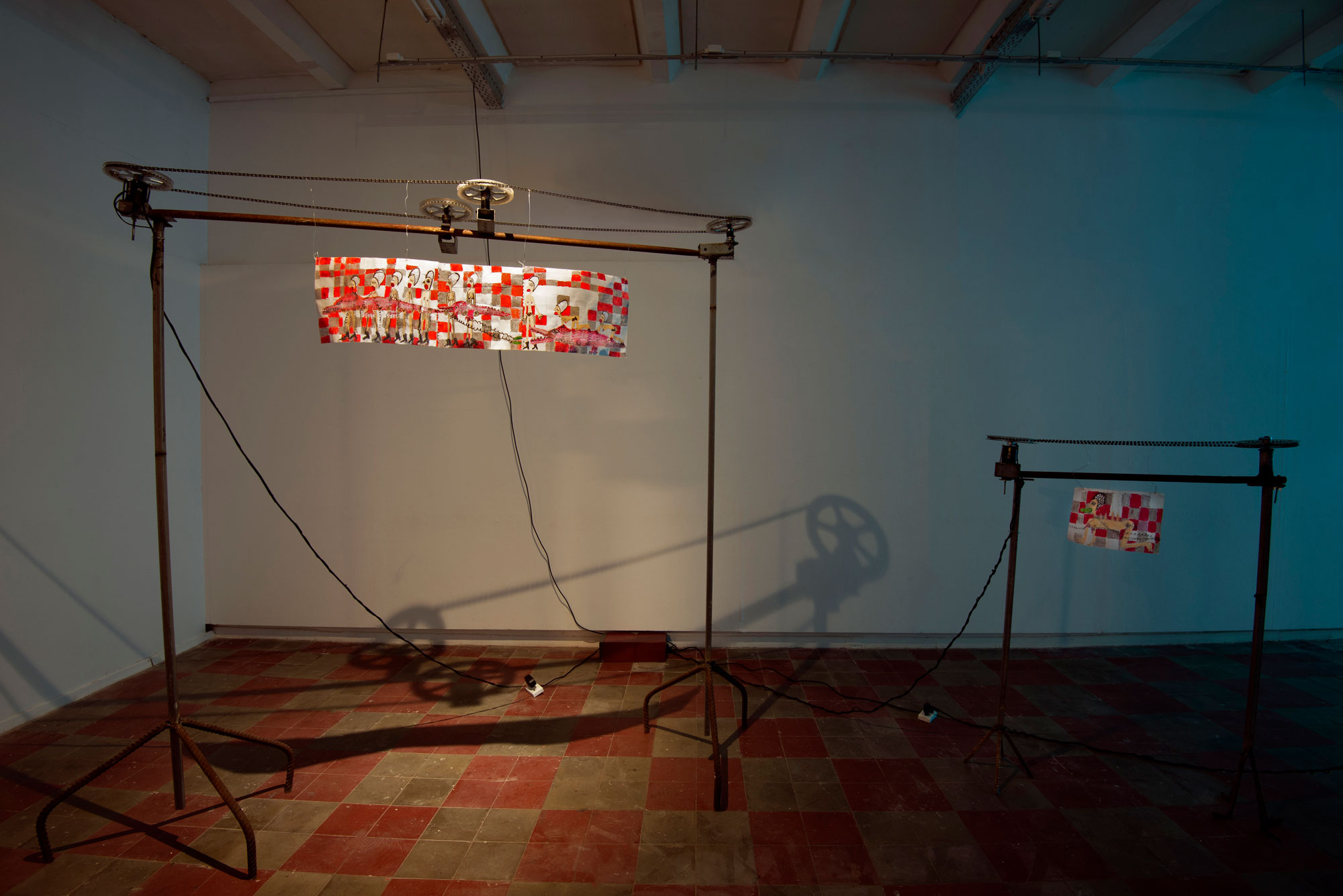 Crocodiled Algorithm /  Procession Sculptures