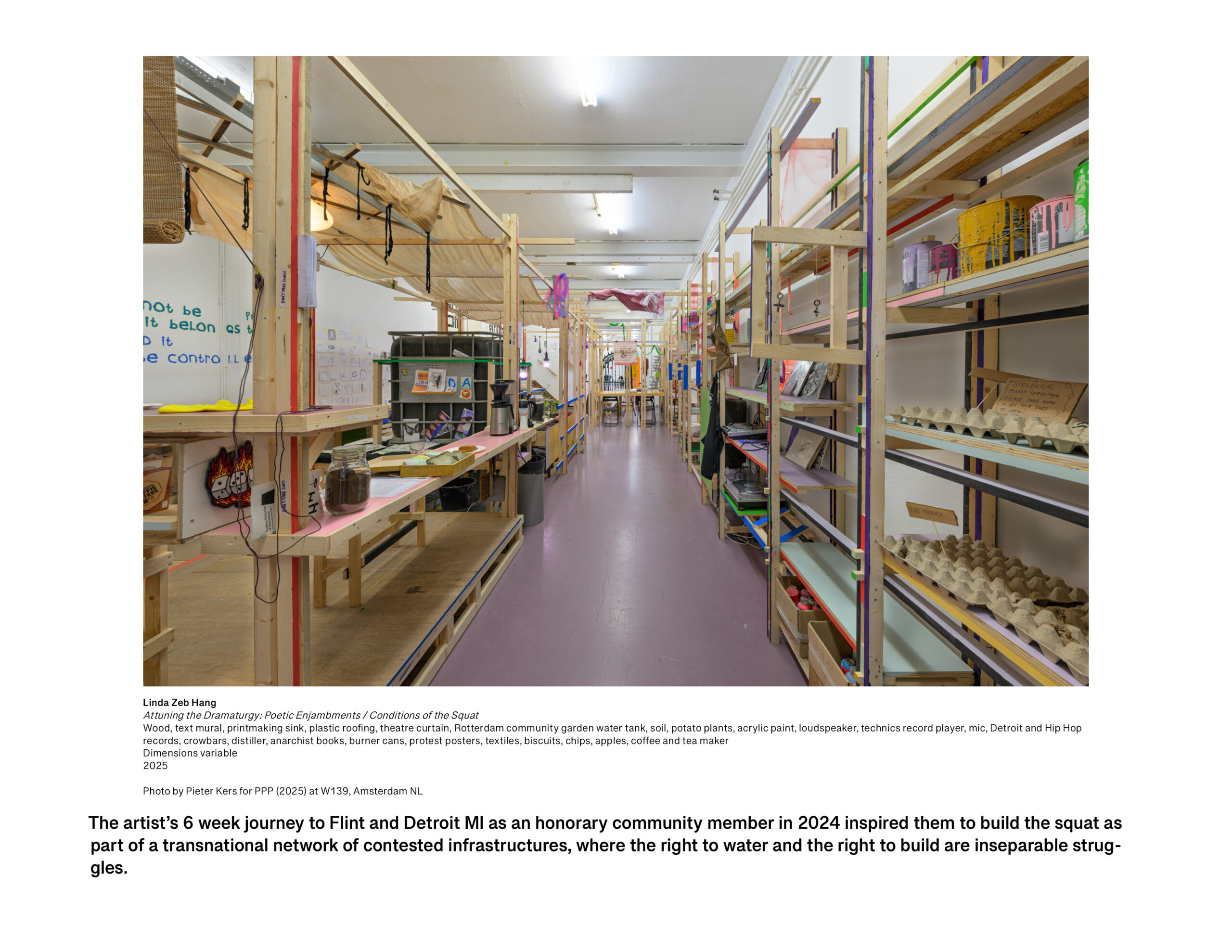 Attuning the Dramaturgy: Poetic Enjambments / Conditions of the Squat, 2025