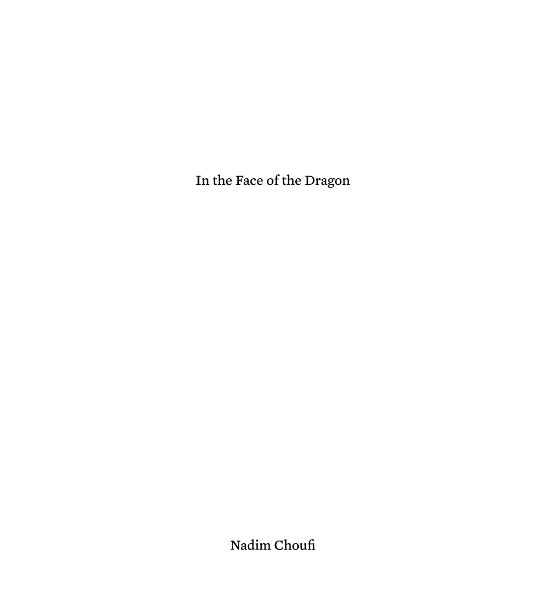 In the Face of the Dragon (2025)