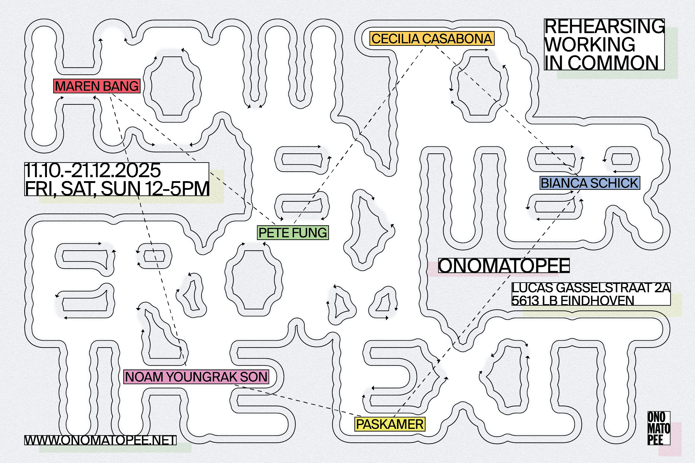 How to enter from the exit