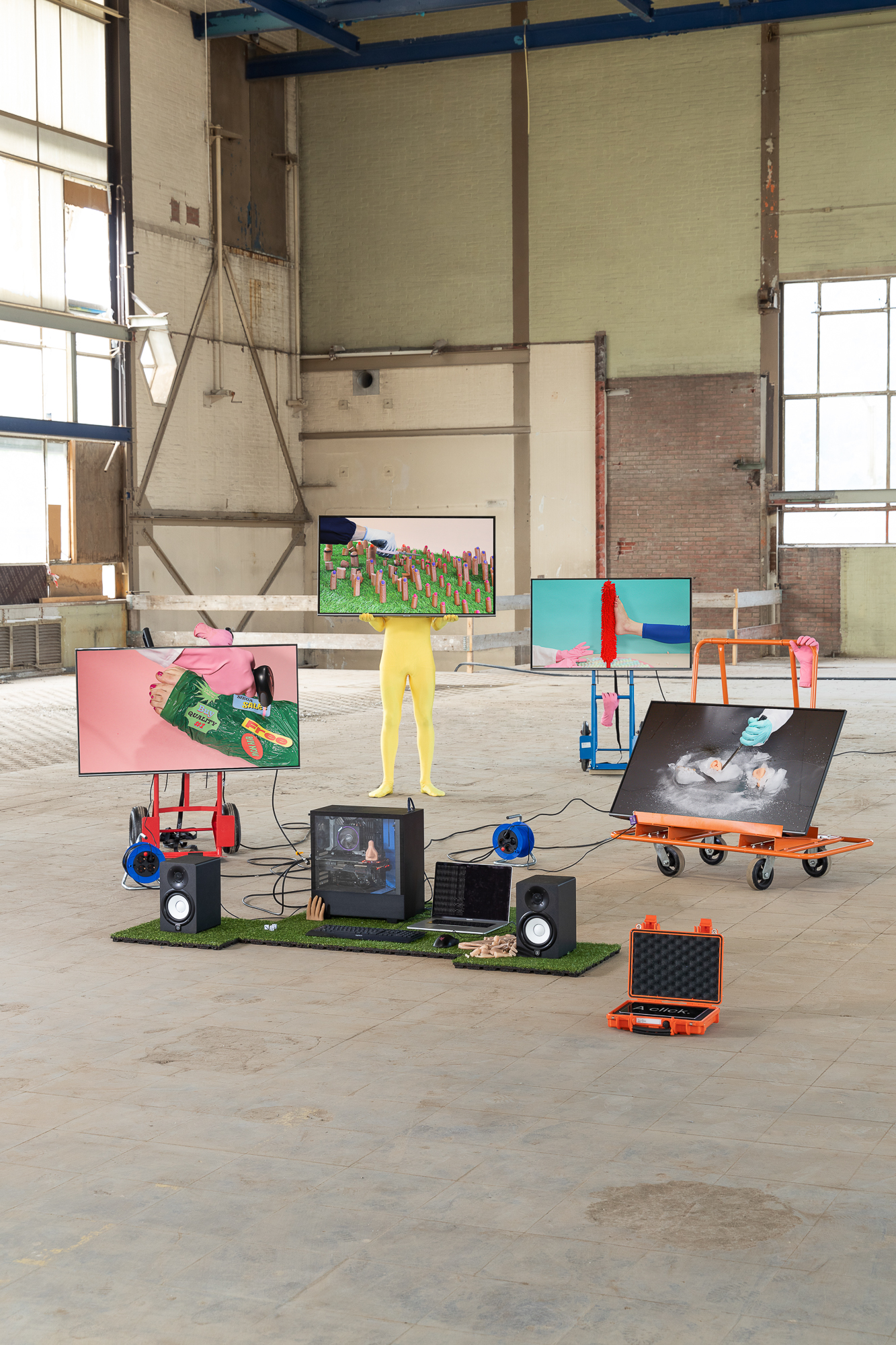 I lick I click I bite I spit