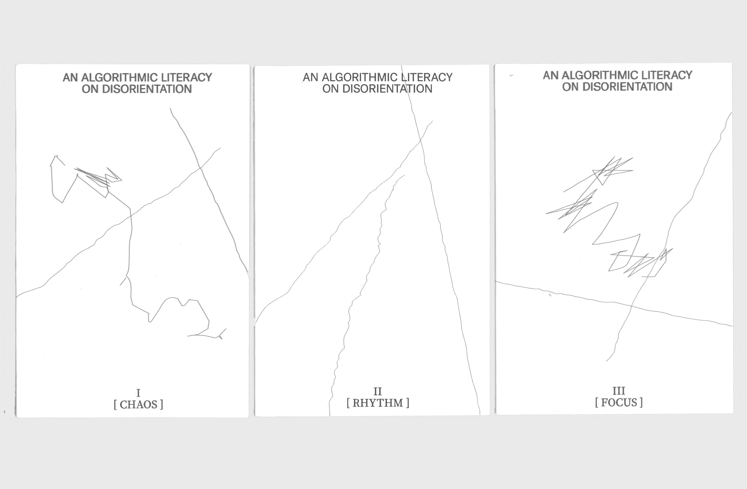 An Algorithmic Literacy On Disorientation (2021), multimedia installation