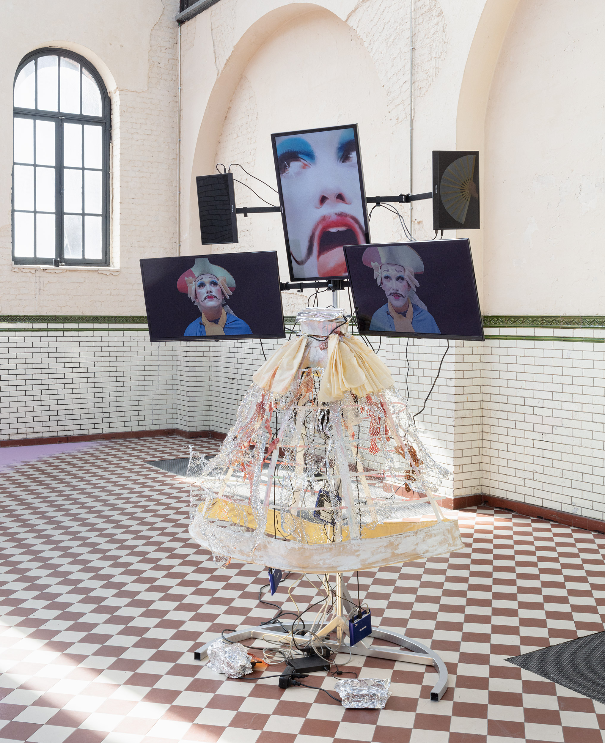 Lady Credit or Finance in Drag