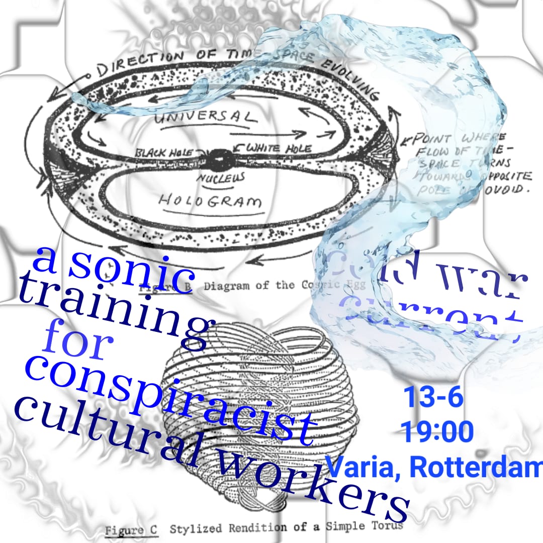 Cold War Current Listening Session: a sonic training for conspiracist cultural workers