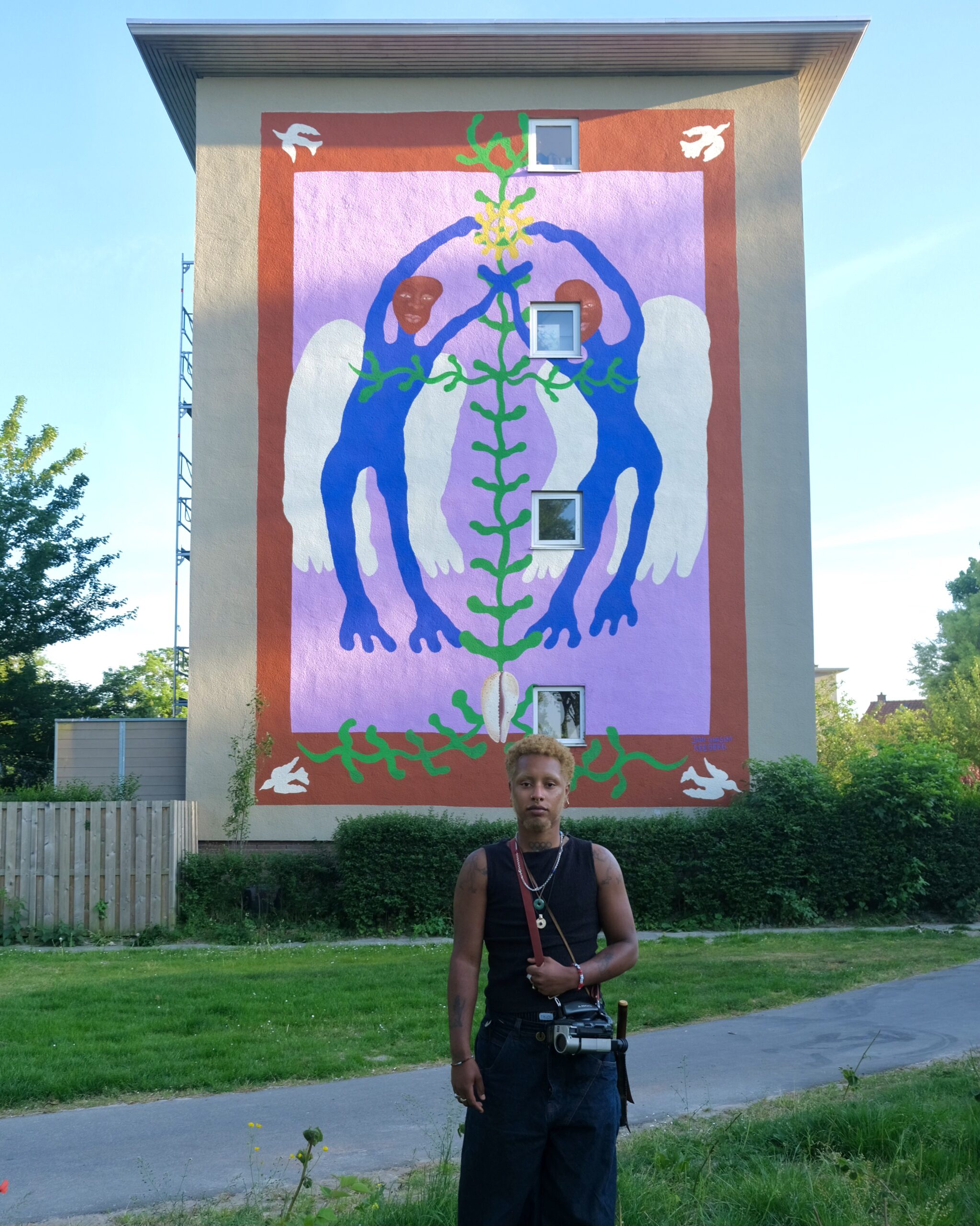 'here, blooms an ode to what remains' (2025)