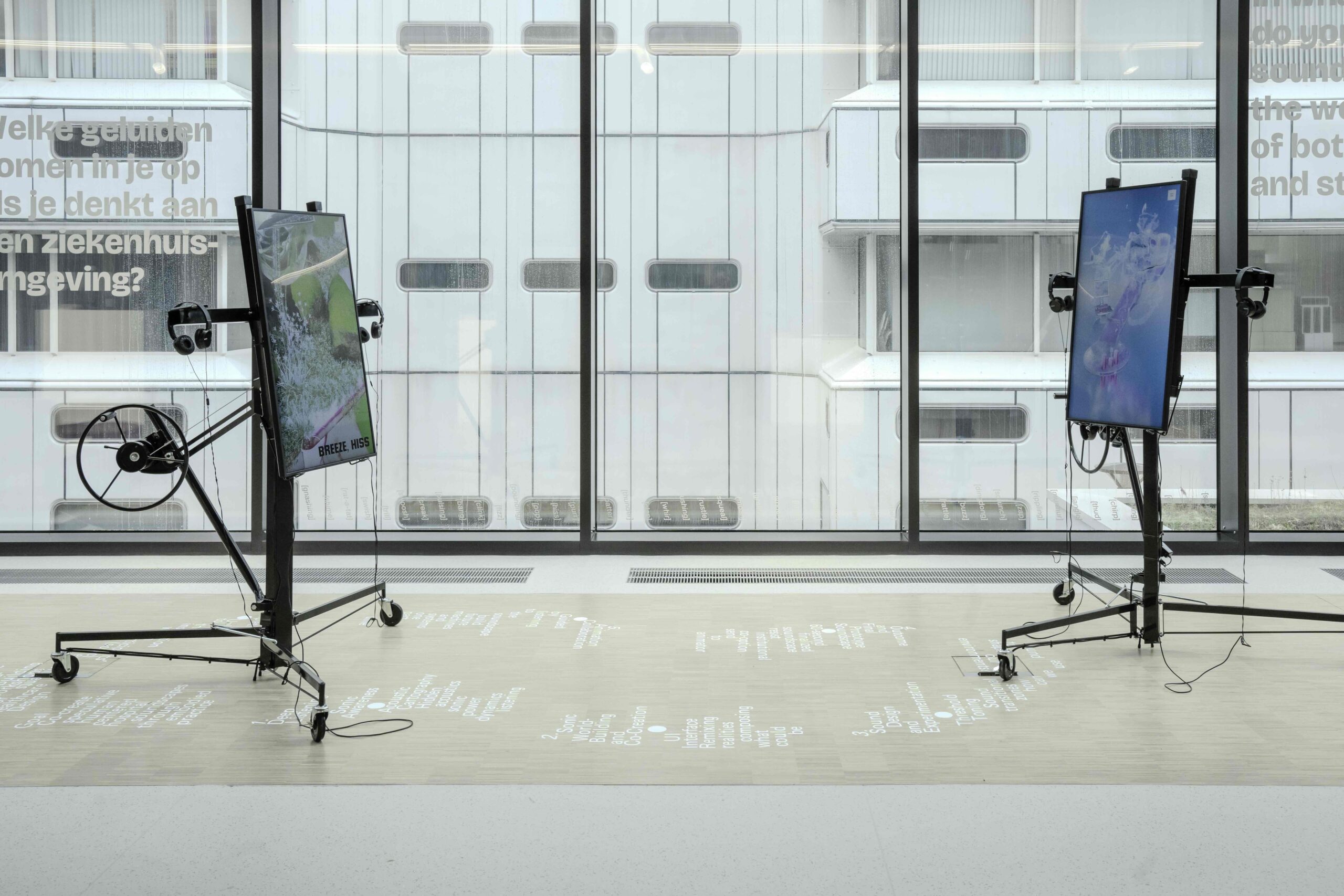 Listening in designed places of care