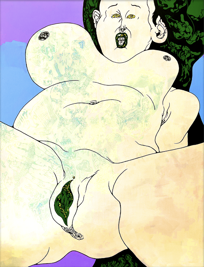 Naamloos schilderij 4