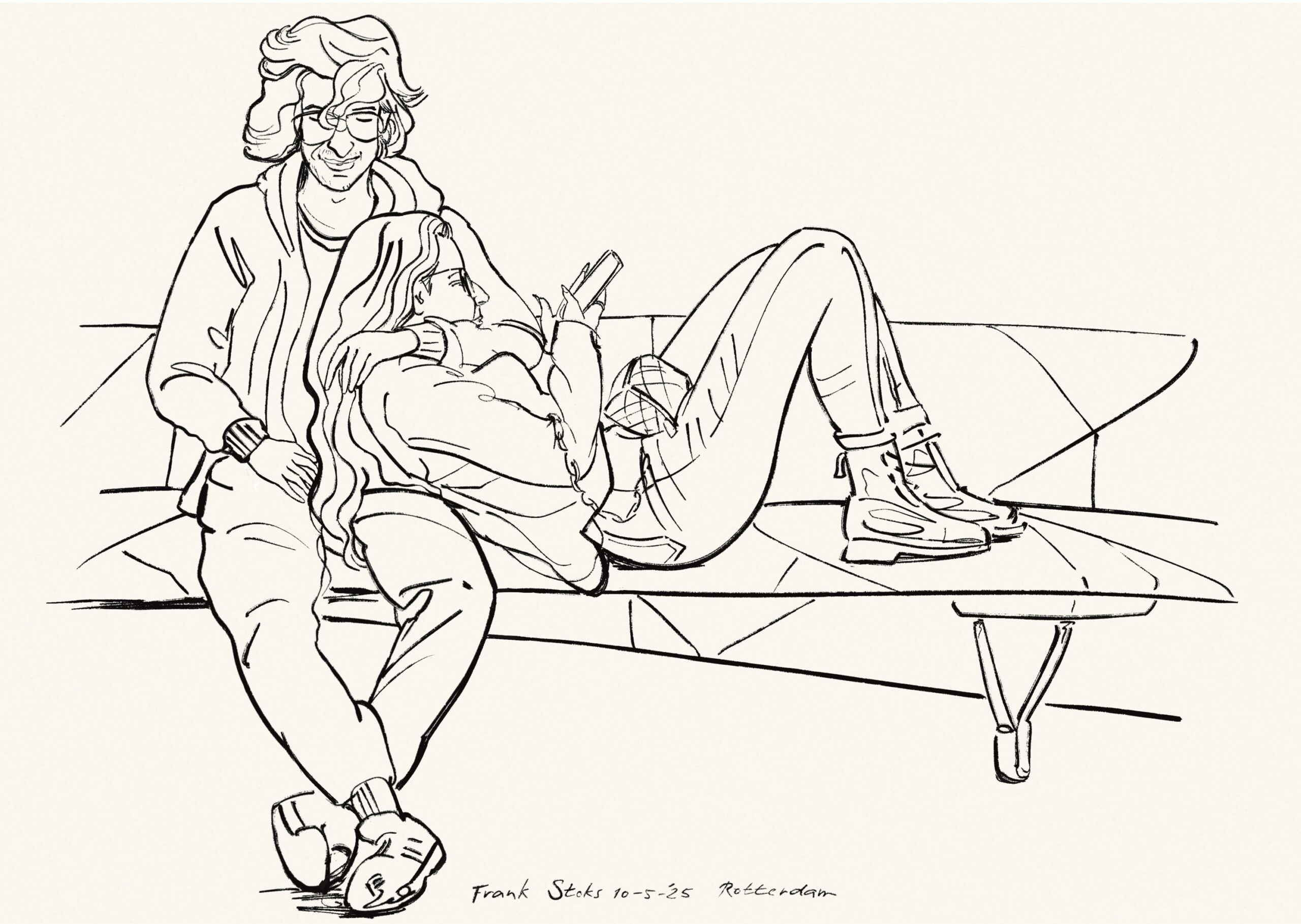 Italian Couple in the City