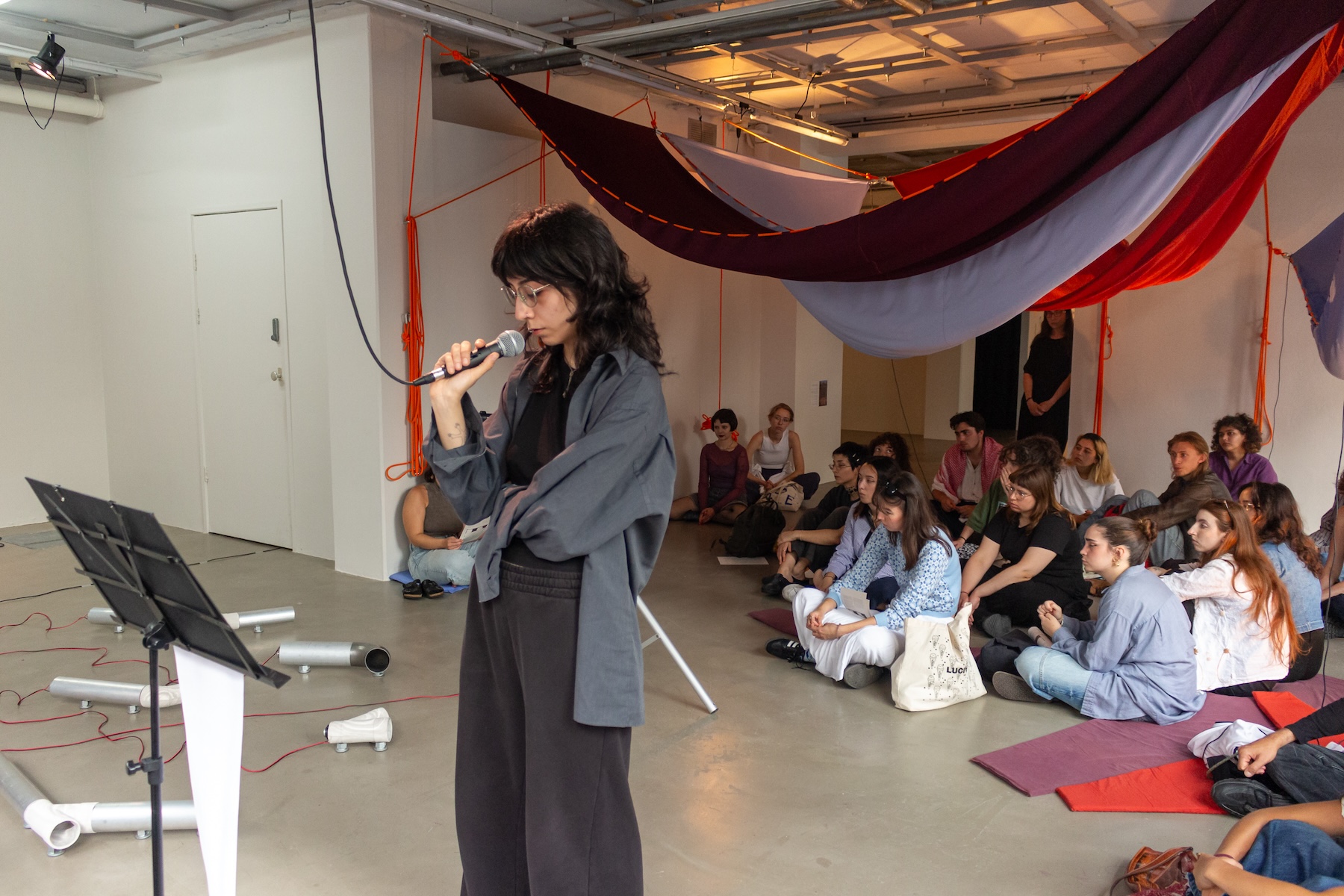 What is Left to Listen to Now? 8-channel installation and performance, MaMA Rotterdam, 2025