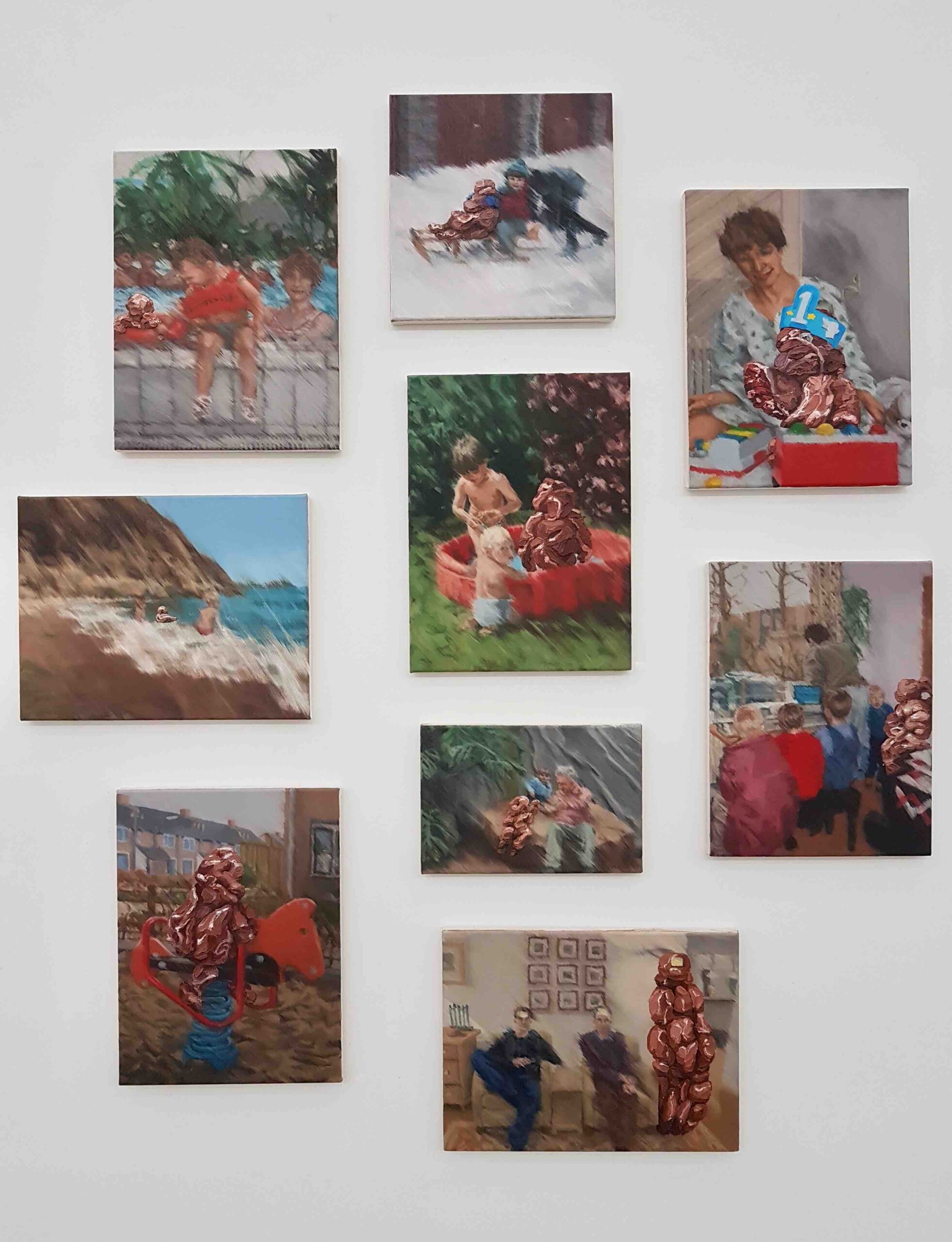 Installation of 'Smile' series