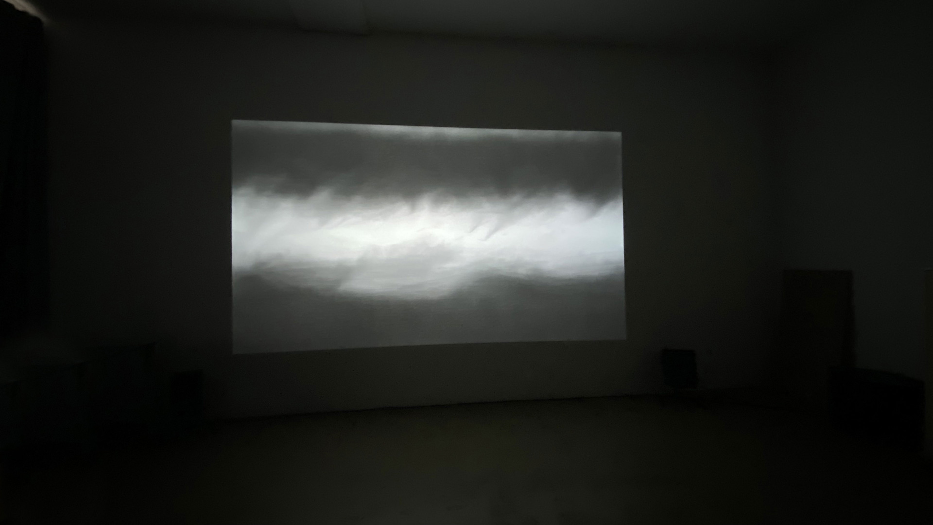 In Duration of Time - audiovisual installation