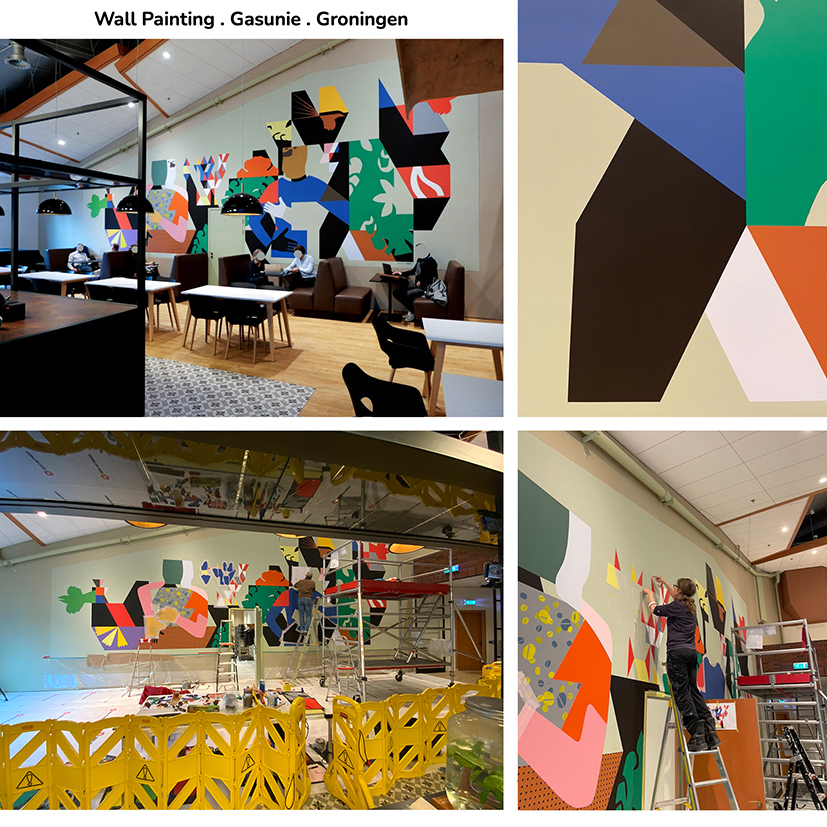 Wall Painting, Gasunie Groningen 2025