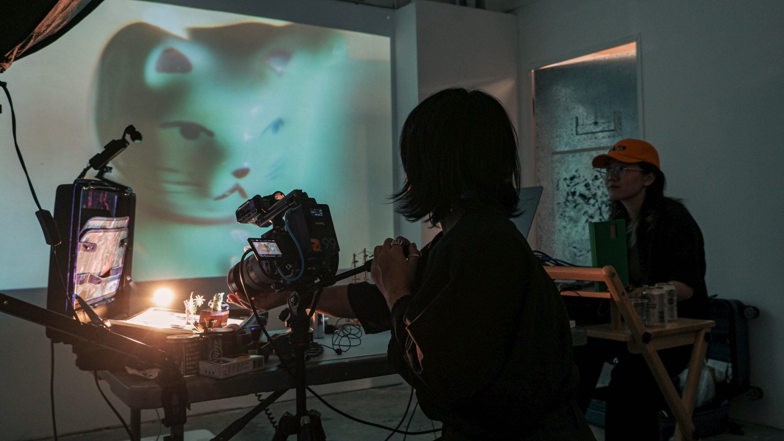 Trashscape Playground, Artist residency at CRASH X RACCOONS Studio