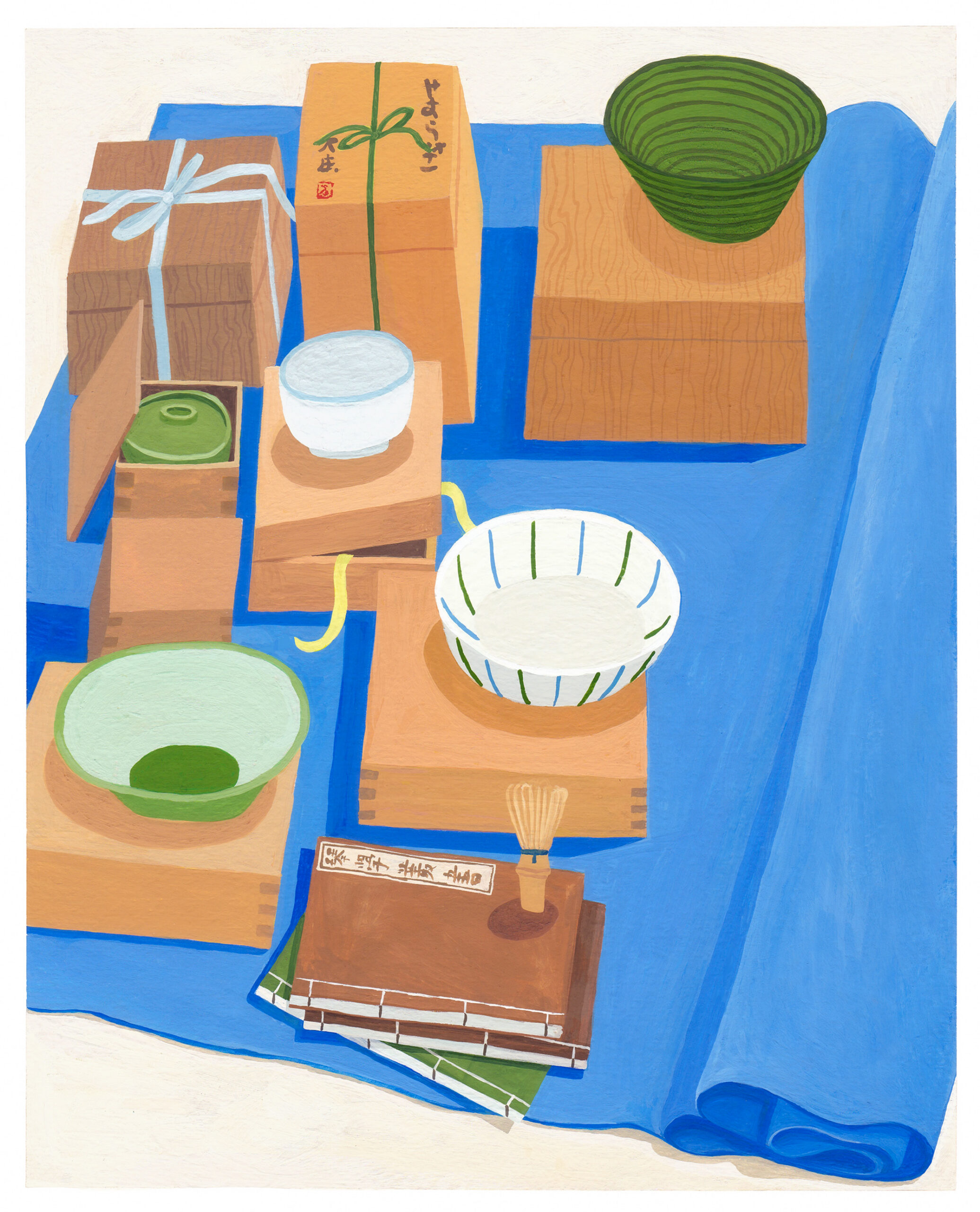 Personal painting 'Hakozaki Ceramics'