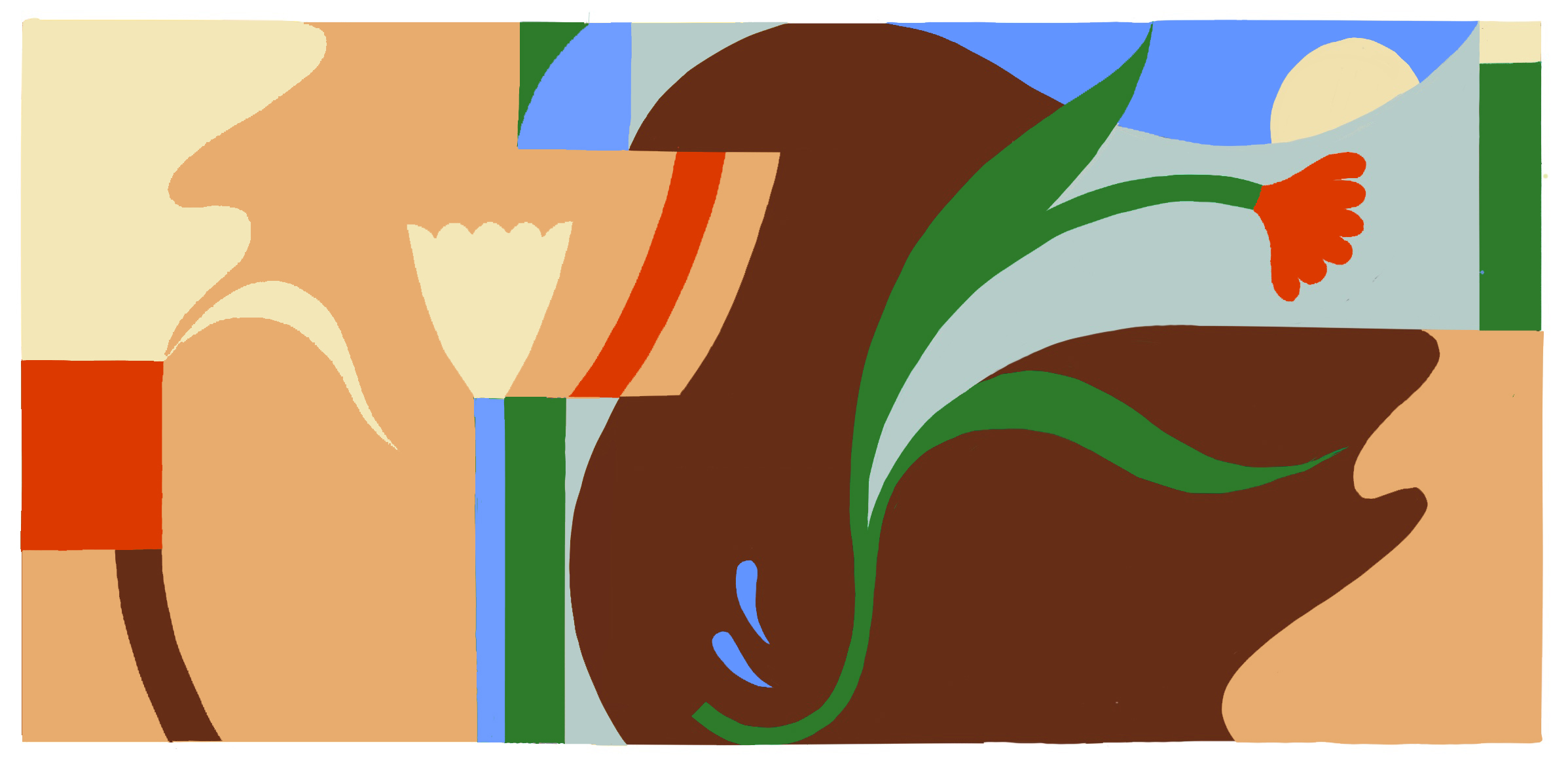 Mural at Groothandels Gebouw
