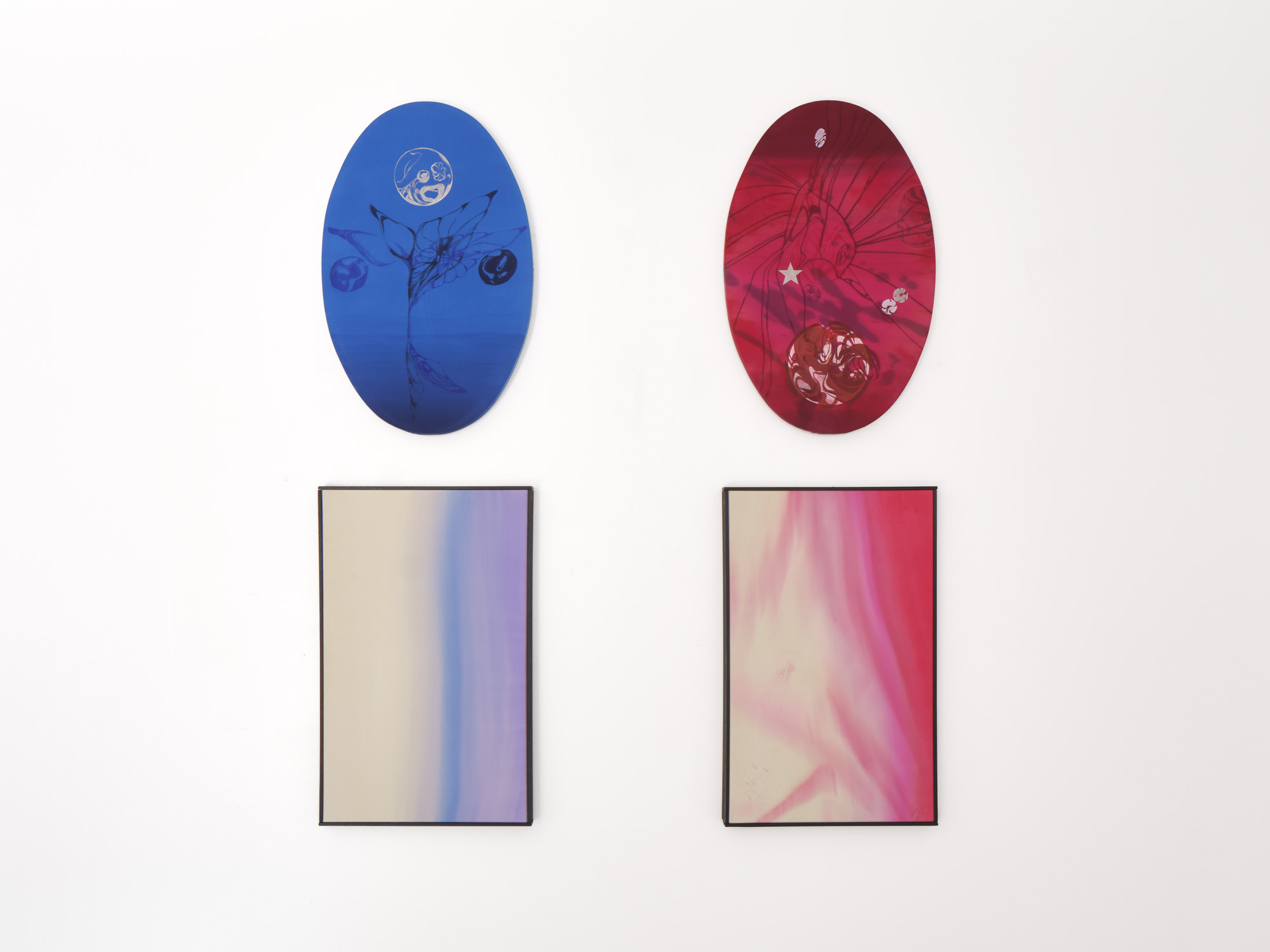 Clockwise from top left