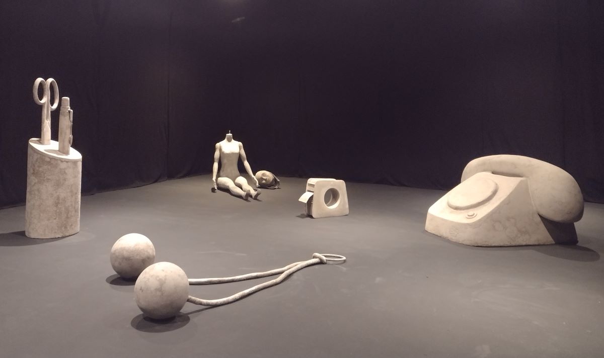 Voorstellung mit neun Gegenstaenden