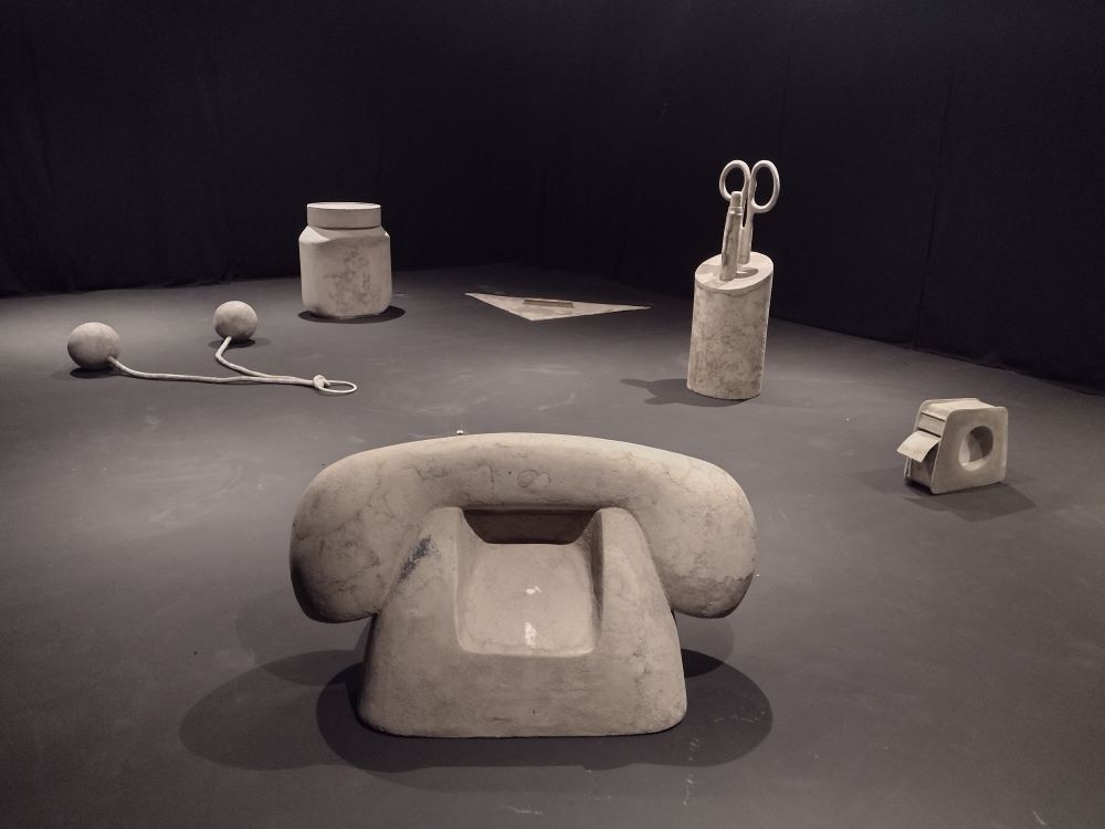 Vorstellung mit neune Gegenstaenden