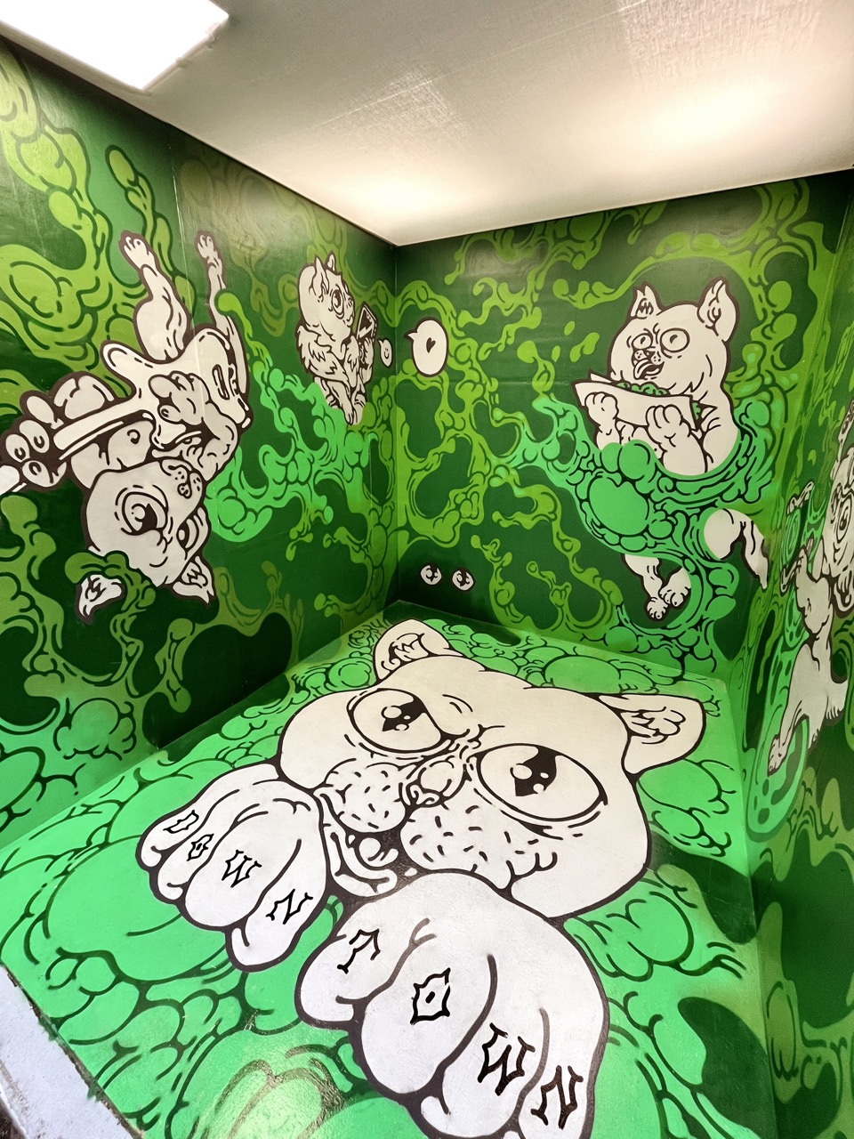 Litterbox mural (2025)