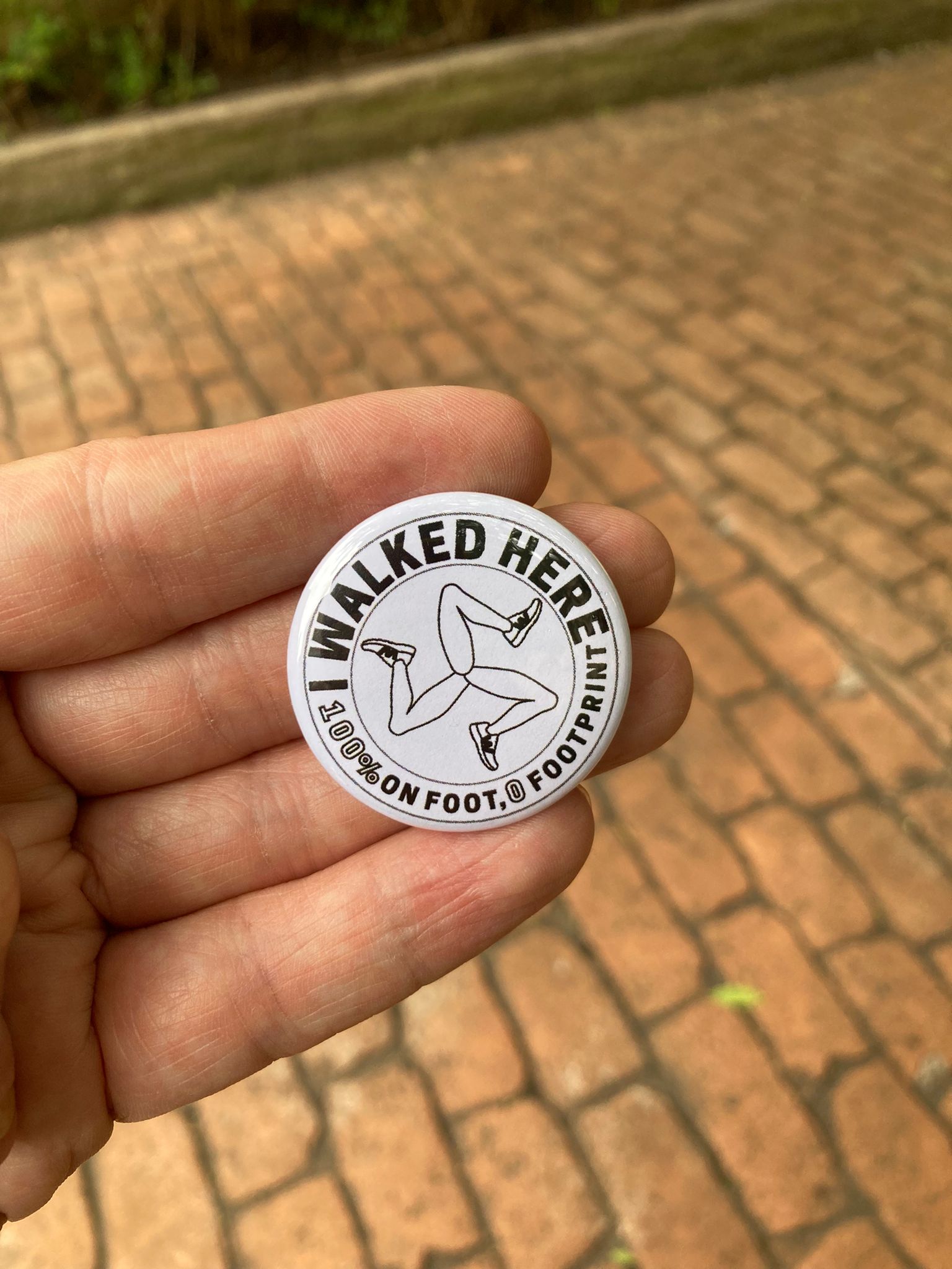 I Walked Here — 100% on Foot, 0 Footprint