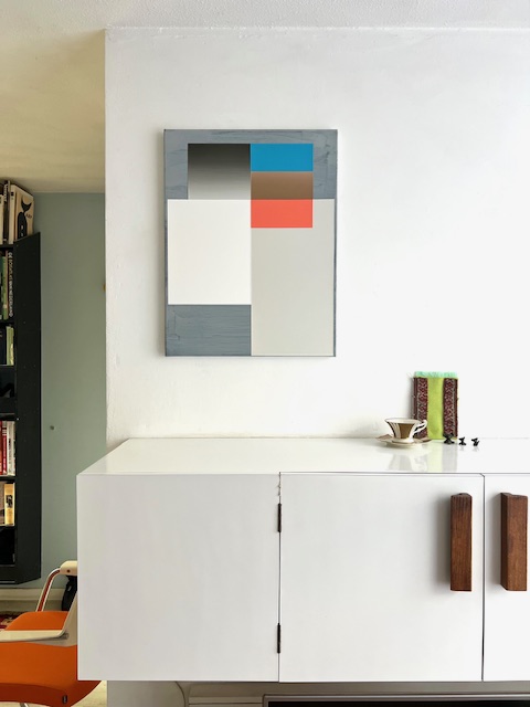 my painting at a buyer's home