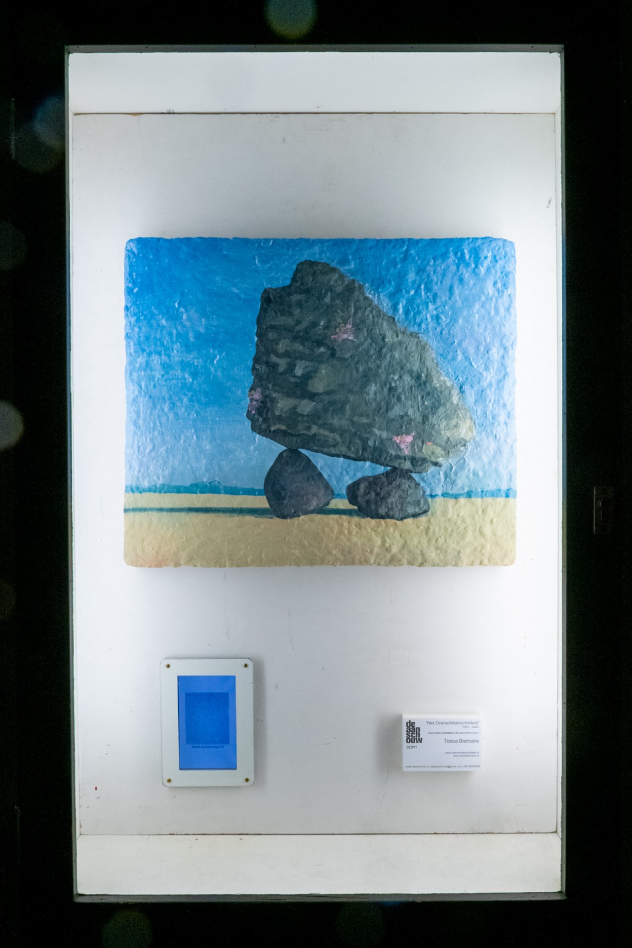 Het overschilder-schilderij laag 134