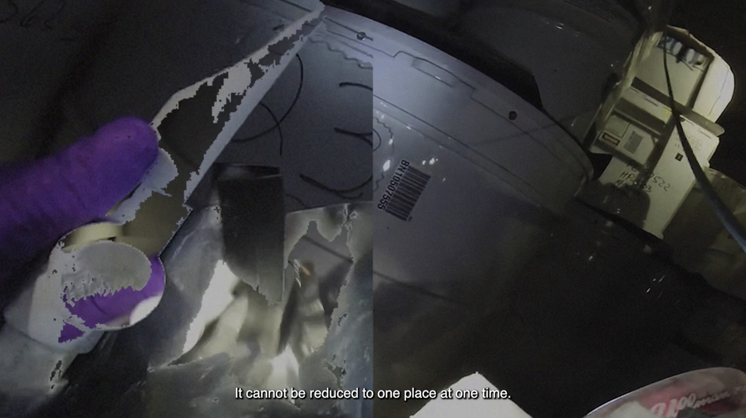 0.23%. How Can a Non-Place be Remembered in Ten Thousand Years? (2022), multimedia installation