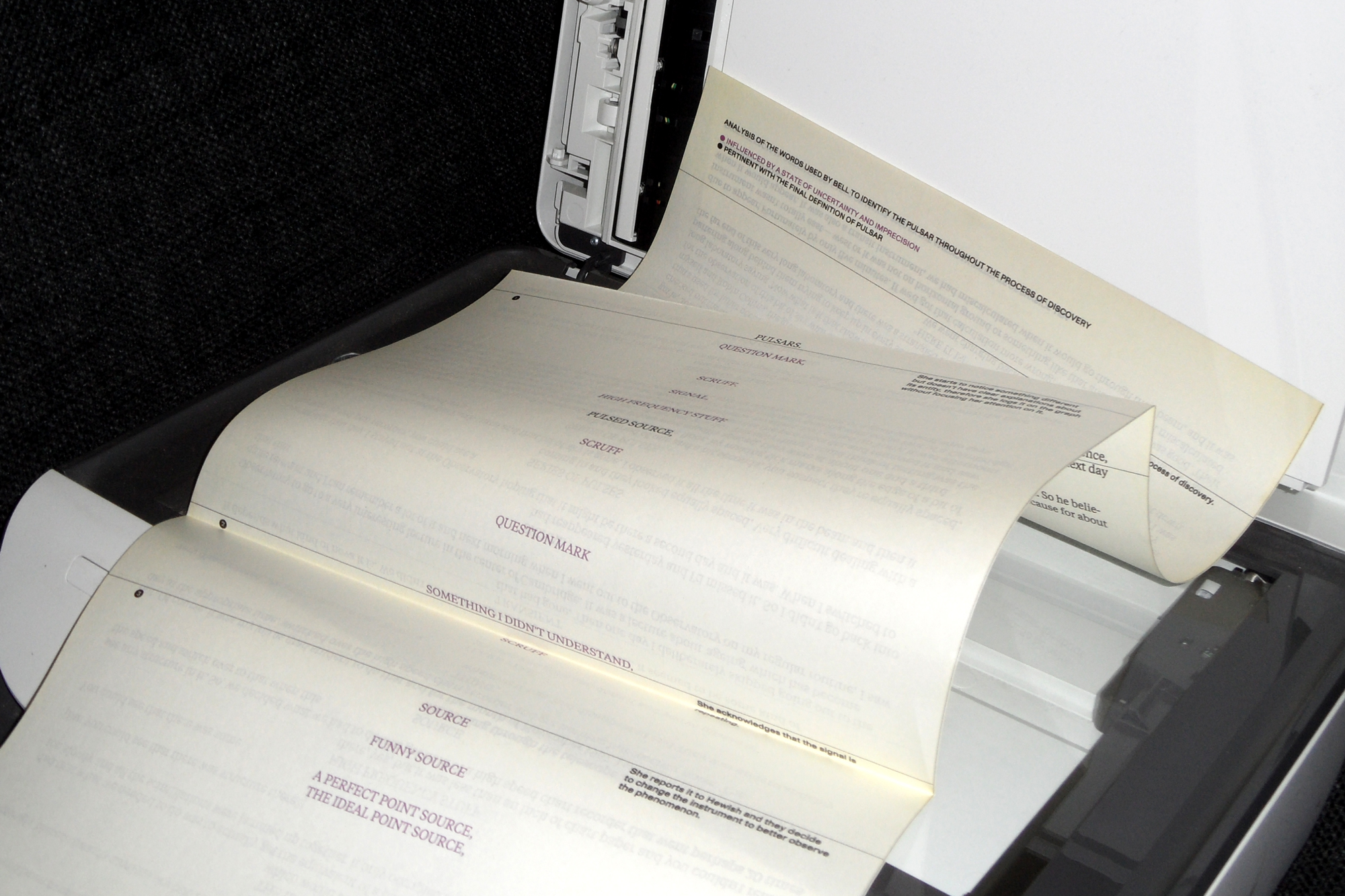 As Accurate As its Representation (2022), printed matter