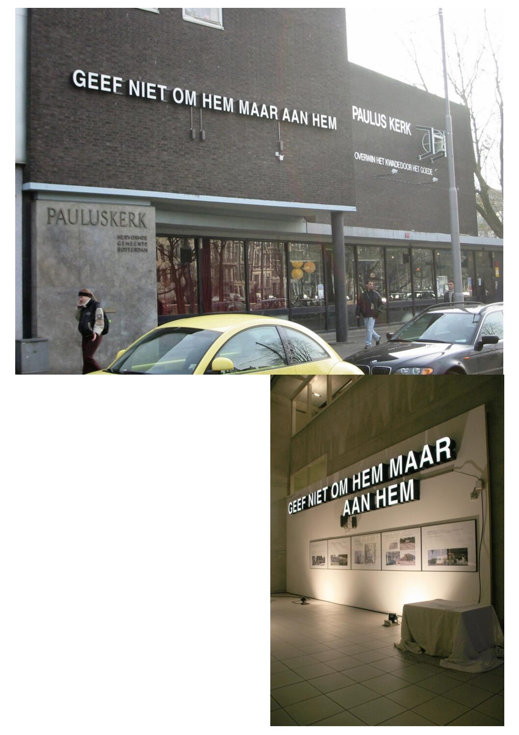 Geef Niet om Hem Maar Aan Hem