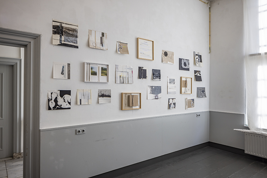 Weefsel van verhalen, collages