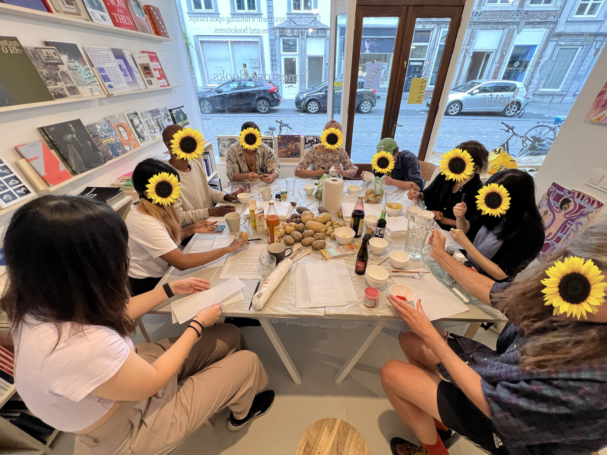Edible zine making workshop