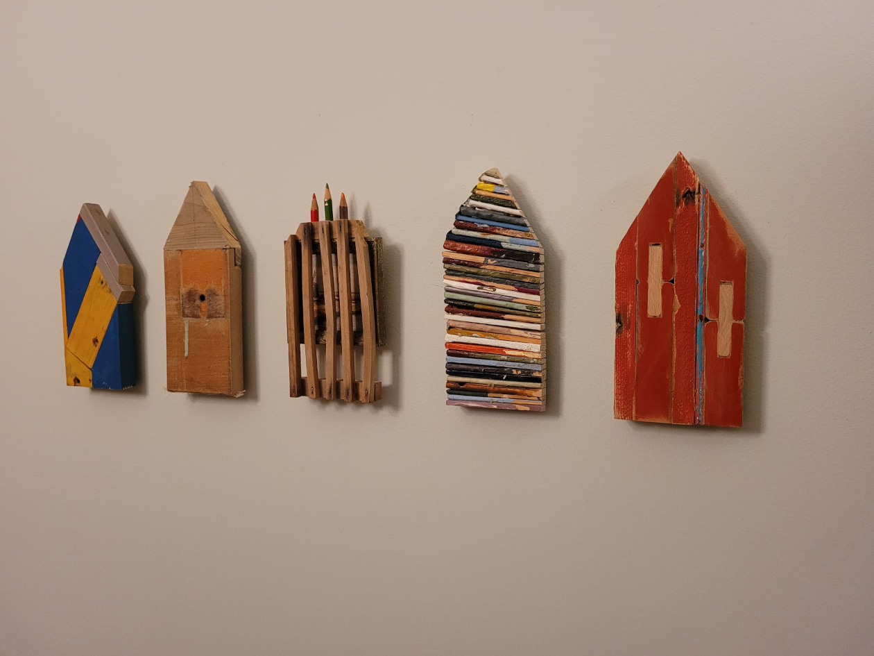 5 Wooden Soldiers, privécollectie Rotterdam