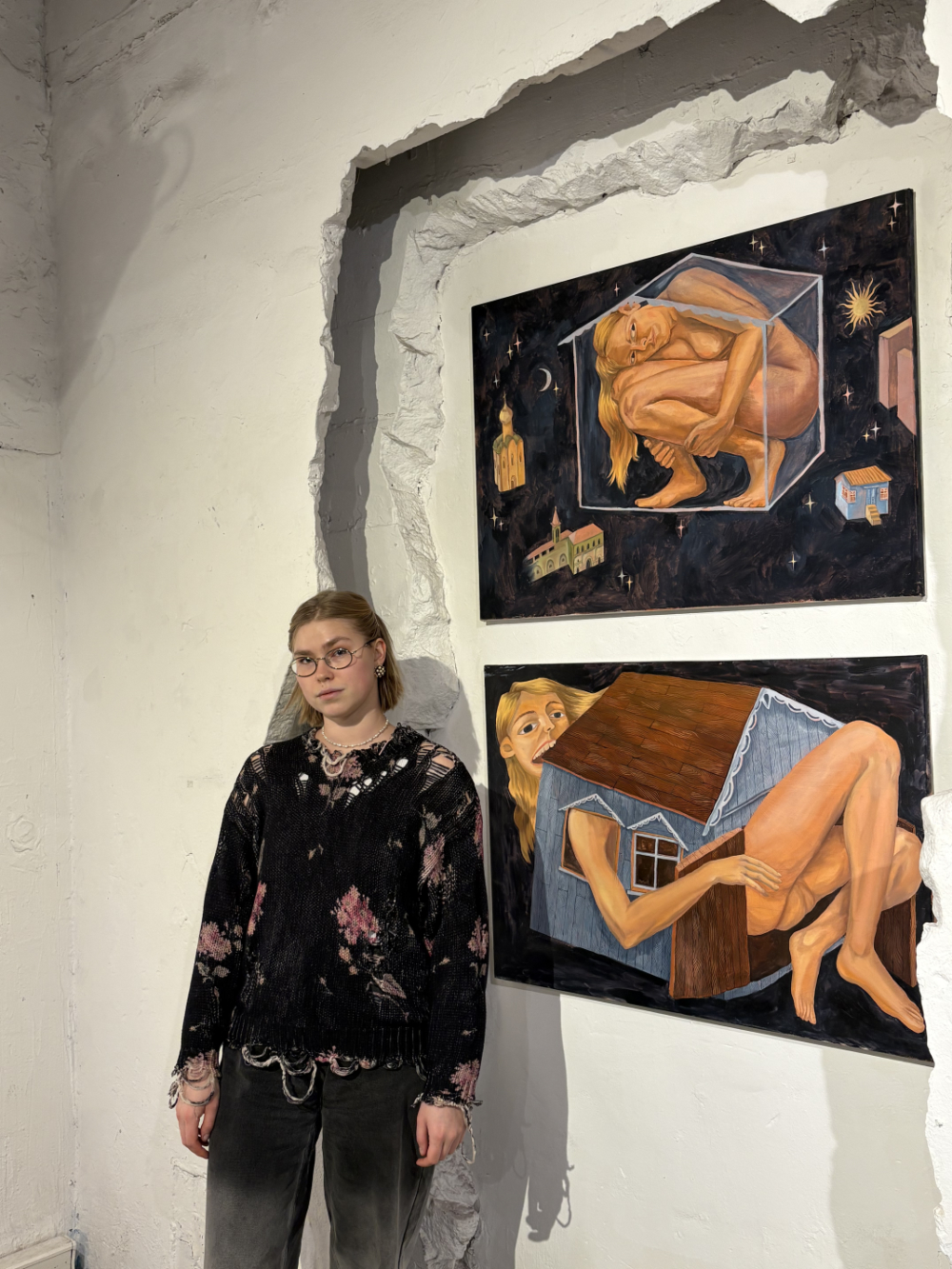 Outgrown series exhibited at Vrij Paleis Amsterdam